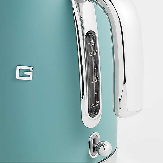 SMEG Matte Jade Green Retro Electric Tea Kettle