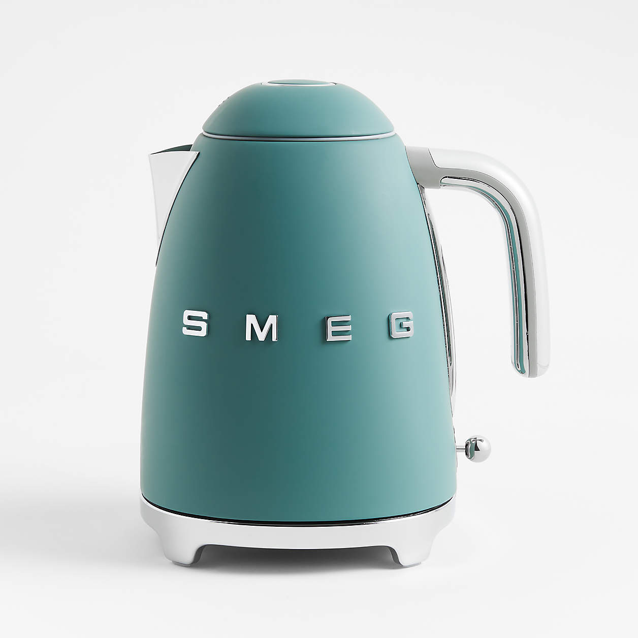 Smeg Matte Jade Green Electric Tea Kettle + Reviews Crate & Barrel