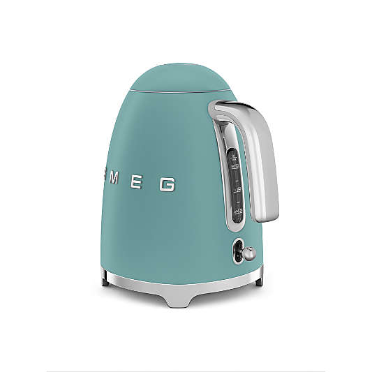 SMEG Matte Jade Green Electric Tea Kettle