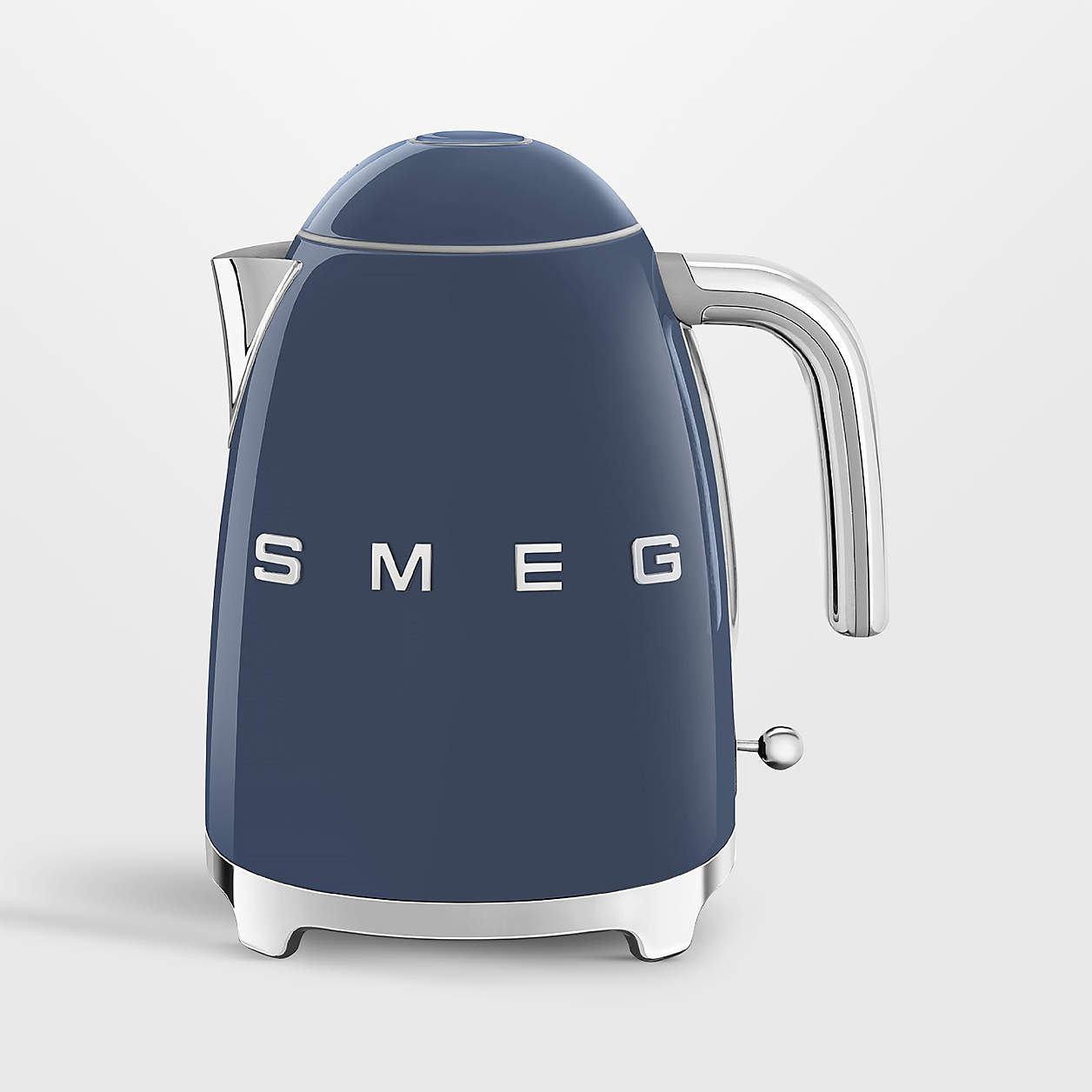 Smeg Navy Retro Electric Tea Kettle + Reviews Crate & Barrel