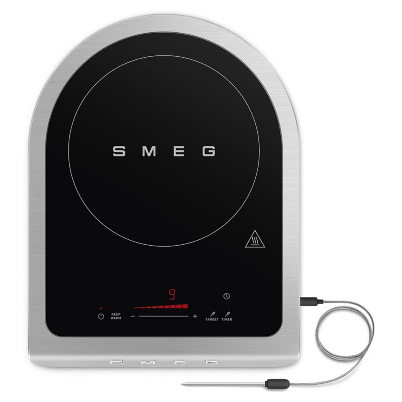 SMEG Matte Black Portable Induction Cooker - image 6 of 8