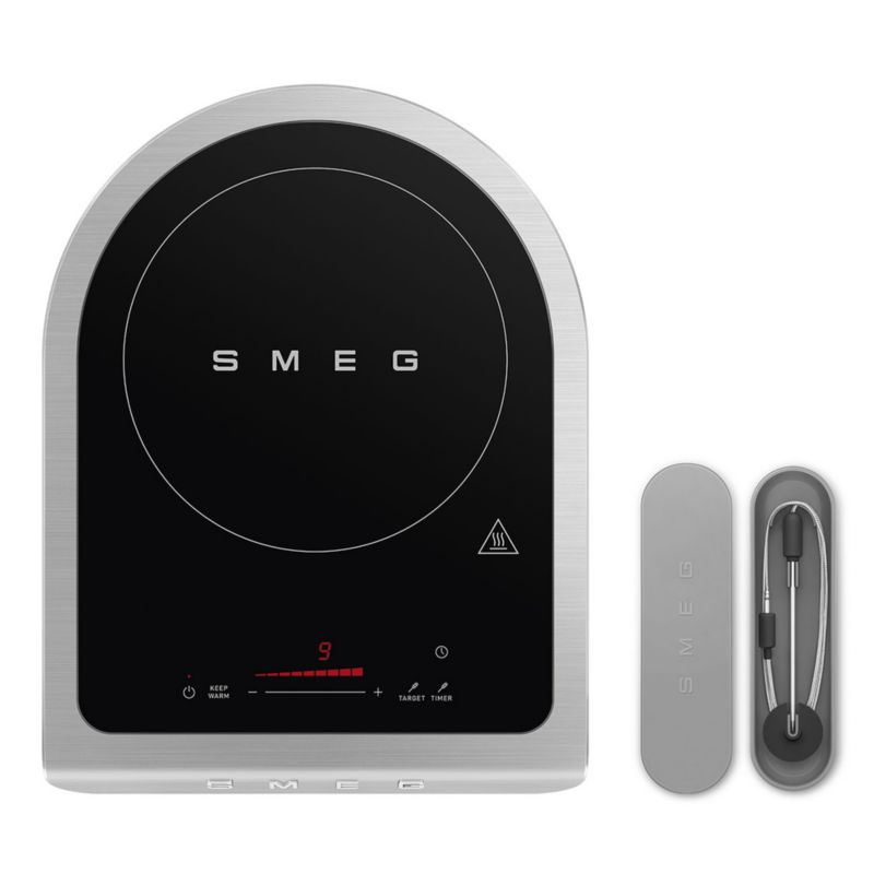 SMEG Matte White Portable Induction Cooker - image 7 of 9
