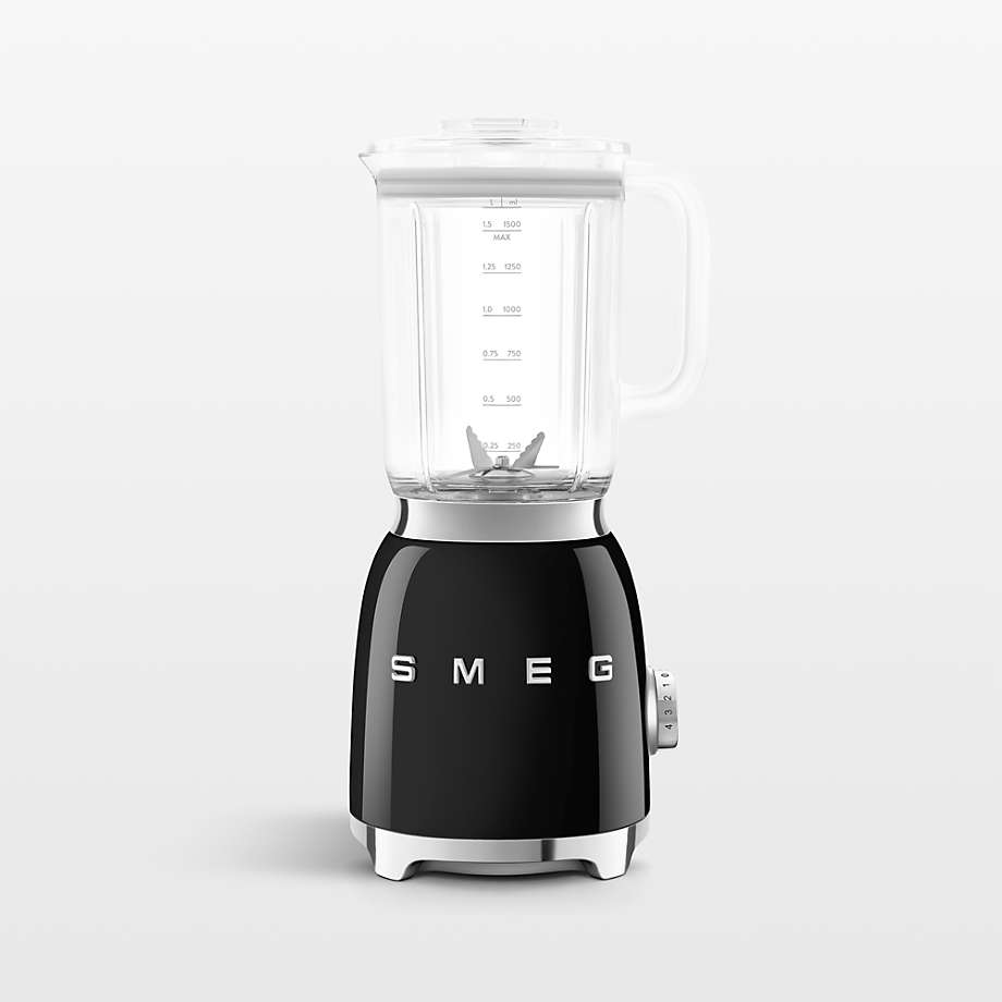 Smeg Black Retro Blender Crate & Barrel