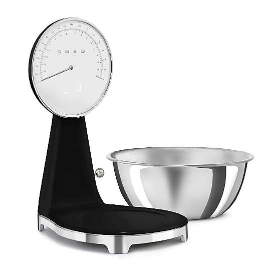 SMEG Black '50s Retro Kitchen Scale