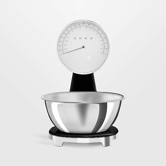 SMEG Black '50s Retro Kitchen Scale