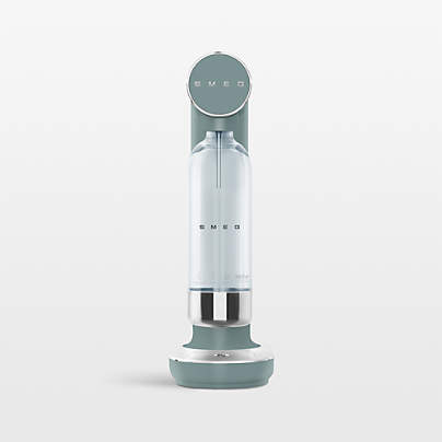 SMEG Matte Jade Green Sparkling Water Maker