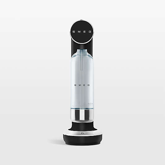 SMEG Matte Black Sparkling Water Maker