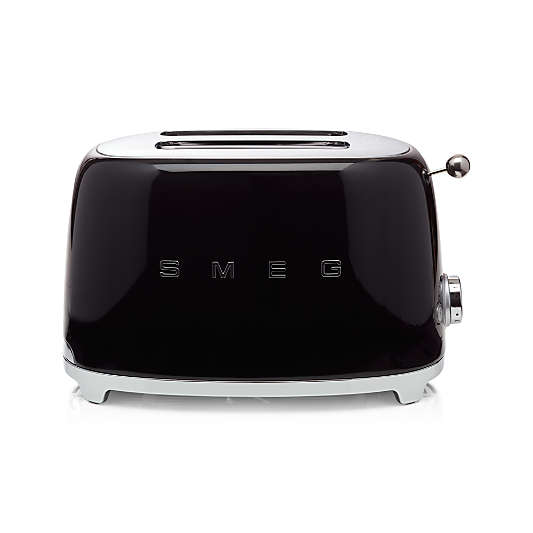 SMEG Black 2-Slice Toaster