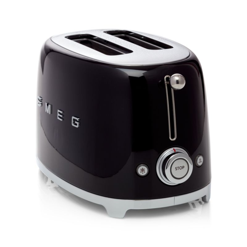 SMEG Black 2-Slice Retro Toaster - image 6 of 10