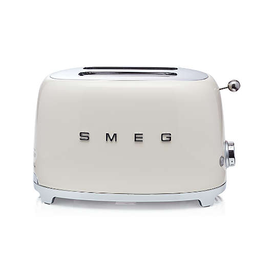 SMEG Cream 2-Slice Retro Toaster