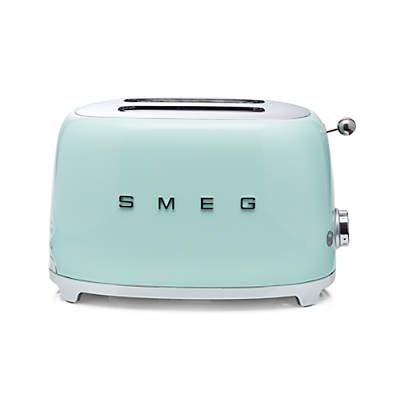 SMEG Pastel Green 2-Slice Toaster