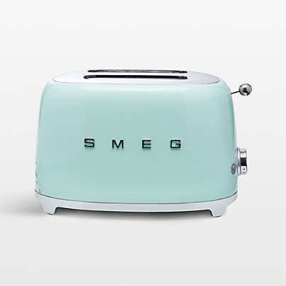 SMEG Pastel Green 2-Slice Toaster