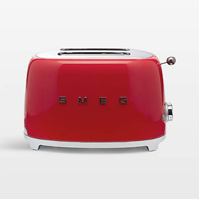 SMEG Red 2-Slice Retro Toaster