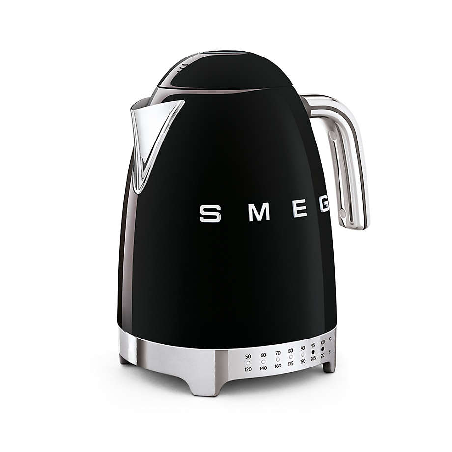 Smeg Black Variable Temperature Electric Kettle