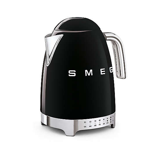 SMEG Black Variable Temperature Electric Kettle