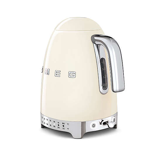 SMEG Cream Variable Temperature Electric Kettle