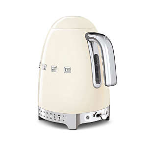 Smeg Cream Retro Electric Tea Kettle + Reviews | Crate & Barrel