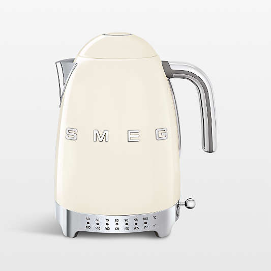 SMEG Cream Variable Temperature Electric Kettle