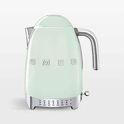 SMEG Pastel Green Variable Temperature Electric Kettle