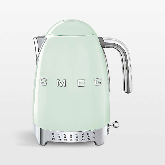 SMEG Pastel Green Variable Temperature Electric Kettle