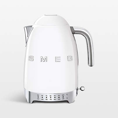 SMEG White Variable Temperature Electric Kettle