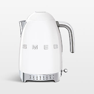 Smeg White Variable Temperature Electric Kettle