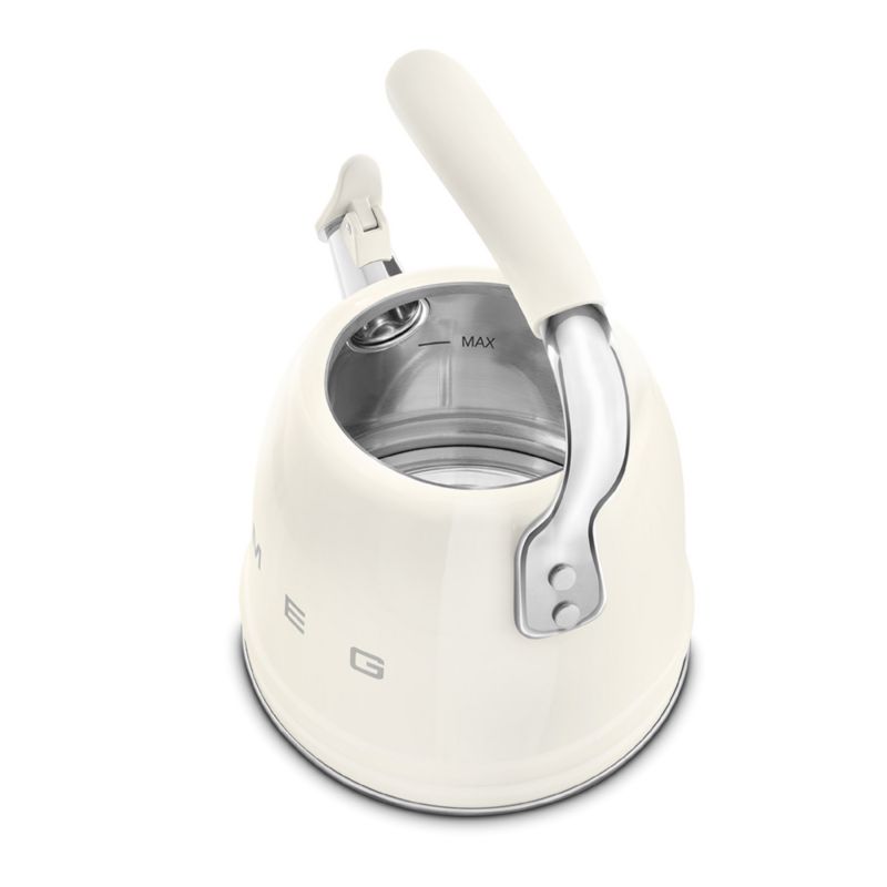 SMEG Cream Whistling Stovetop Kettle - image 3 of 4