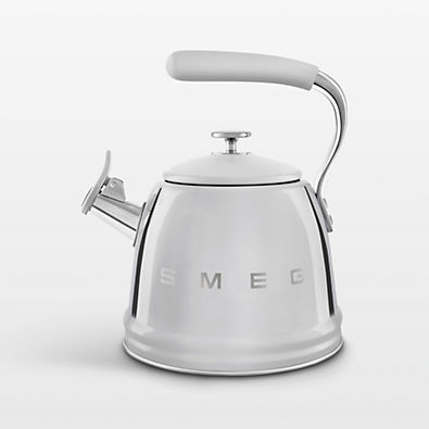 View SMEG Stainless Steel Retro Whistling Stovetop Kettle details