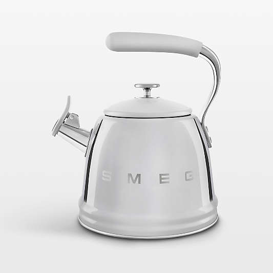SMEG Stainless Steel Retro Whistling Stovetop Kettle