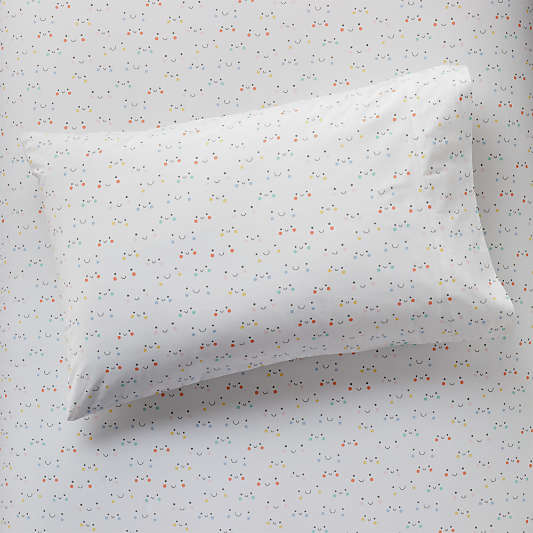 Organic Smiley Kids Pillowcase