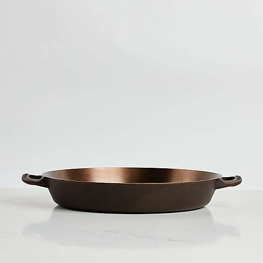 Smithey 14" Cast Iron Dual Handle Skillet