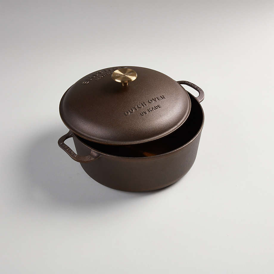 Smithey 5.5-Quart Dutch Oven | Crate & Barrel
