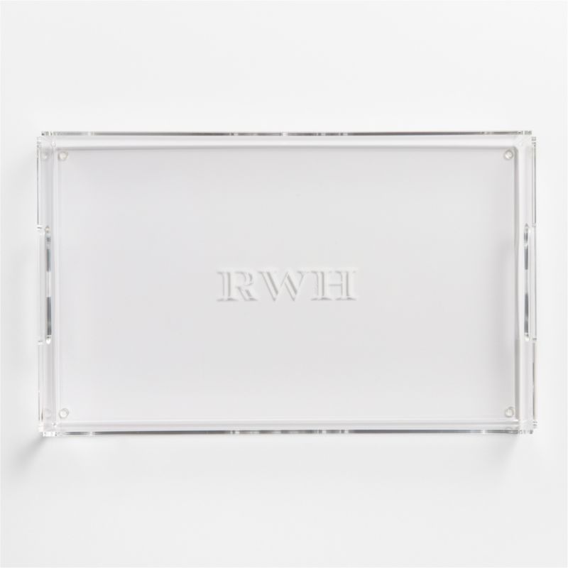 Small Acrylic Decorative Tray 16"x10" Rectangle - image 1 of 6