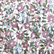 New! Sunset Purple Floral Puffy