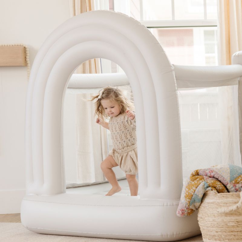 SMOL Neutral Rainbow Kids Mini Bounce House - image 2 of 6