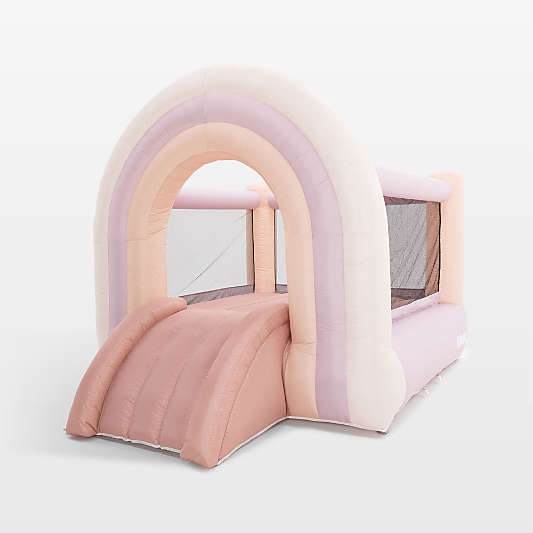 SMOL Pink Rainbow Kids Bounce House