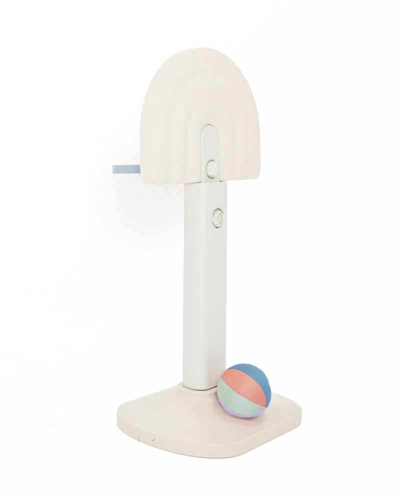 Smol Blue and White Rainbow Kids Basketball Hoop - image 2 of 4