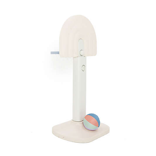 Smol Blue and White Rainbow Kids Basketball Hoop