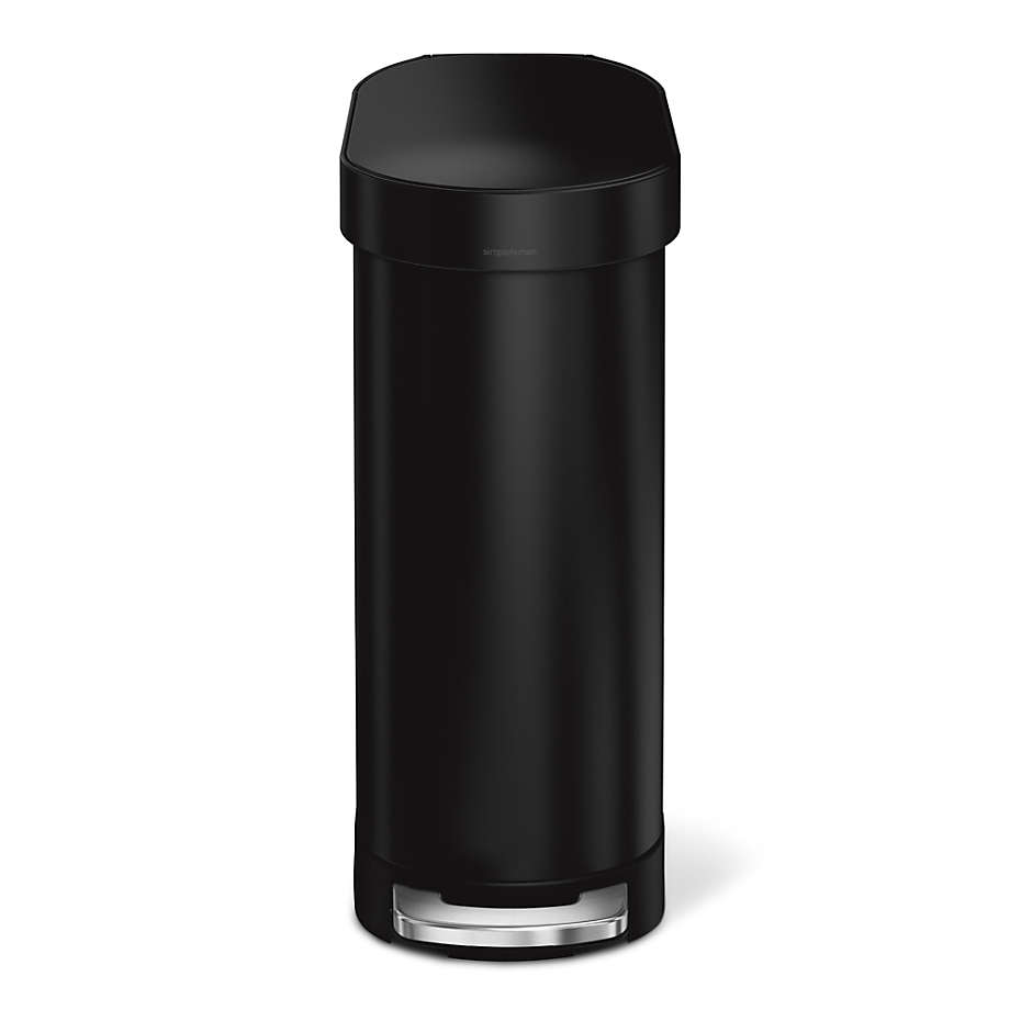 simplehuman 4-Liter Matte Black Stainless Steel Compost Caddy + Reviews, Crate & Barrel in 2023