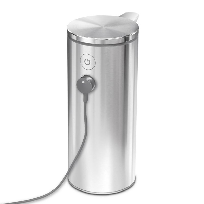 simplehuman ® Brushed Steel Rechargeable Sensor Pump 9-oz. Liquid Soap Dispenser - image 8 of 10