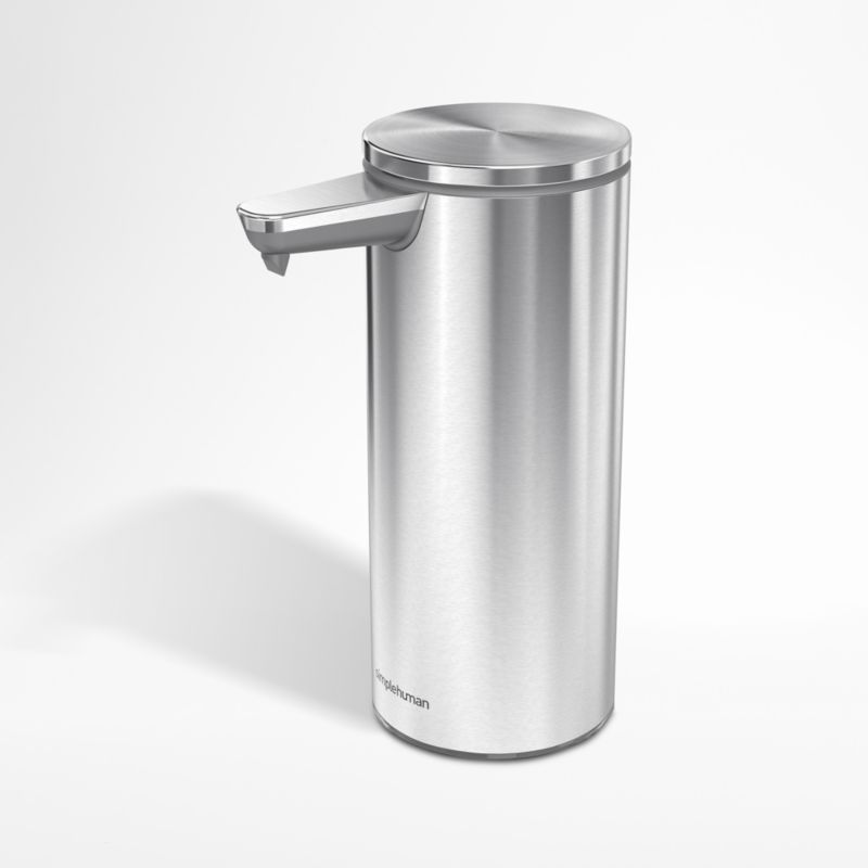 simplehuman ® Brushed Steel Rechargeable Sensor Pump 9-oz. Liquid Soap Dispenser - image 5 of 10