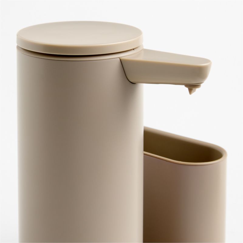 Simplehuman Latte 14-oz. Rechargeable Soap Pump with Sink Caddy - image 2 of 3