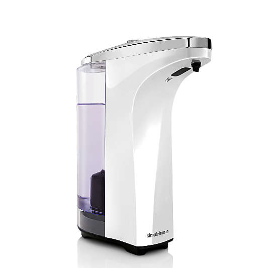 simplehuman ® White Compact Sensor Soap Dispenser