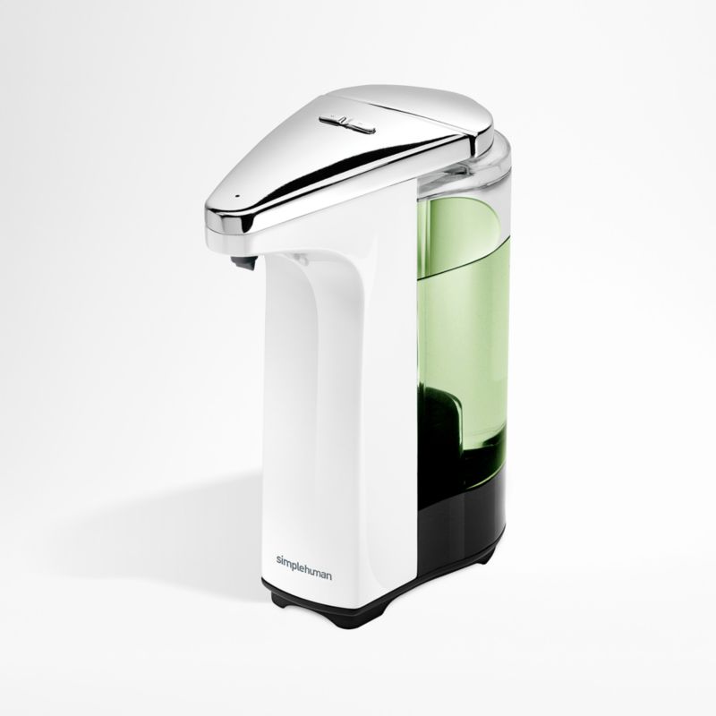 simplehuman ® White Compact Sensor Soap Dispenser