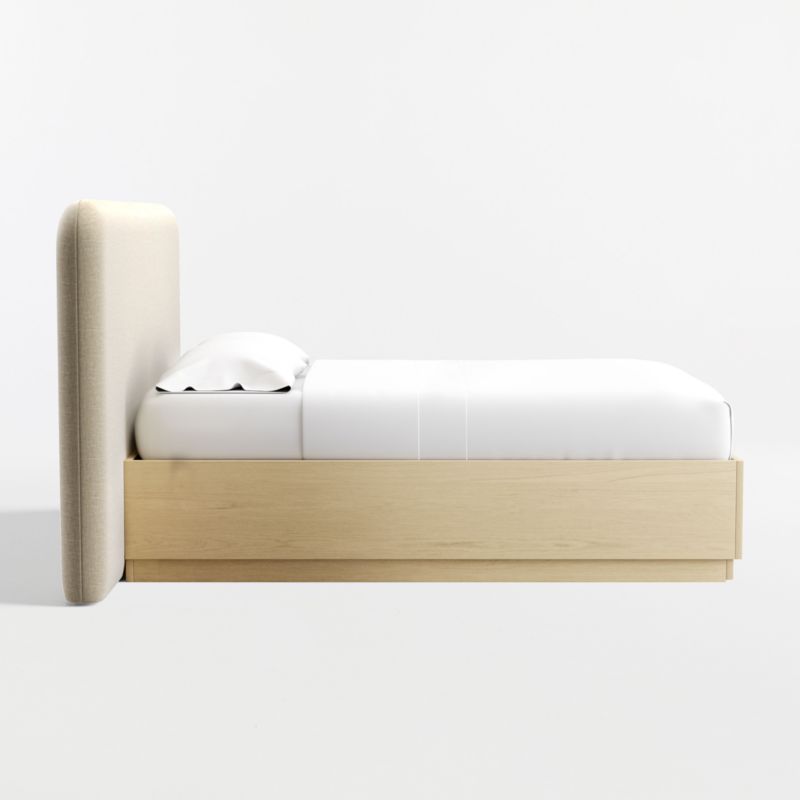 View Somers Upholstered Queen Headboard and Wood Storage Bed - image 6 of 8