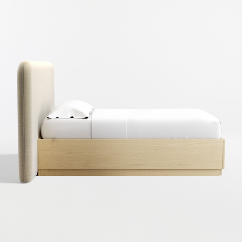 Somers Upholstered Queen Headboard and Wood Storage Bed - image 5 of 8
