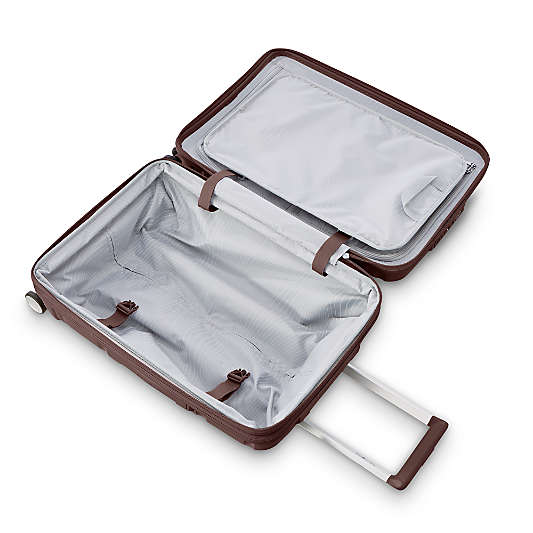 Samsonite Outline Pro Carry-On Spinner in Chocolate Mauve