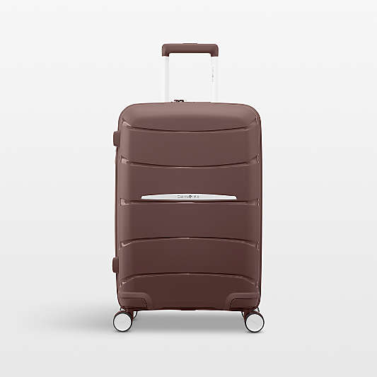 Samsonite Outline Pro Carry-On Spinner in Chocolate Mauve