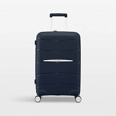 View Samsonite Outline Pro Carry-On Spinner in Midnight Blue details