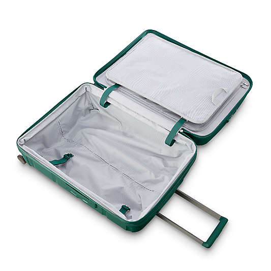 Samsonite Outline Pro Large Checked Spinner in Emerald Green